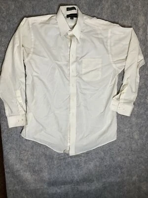 Camisa de vestir para hombre color tostado Croft & Barrow sin arrugas 16 1/2 34/35 Foto 1 de 4