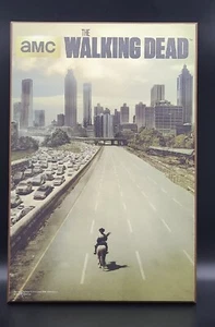 The Walking Dead Official Wood 19x13 Wall Hanging 2015 - Picture 1 of 12