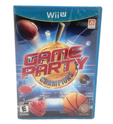 Game Party Champions (Nintendo Wii U, 2012) Brand New Factory Sealed US Version - Image 1 of 4