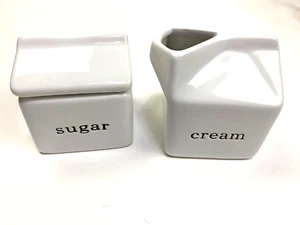 Set crema e zucchero Crate & Barrel interrotto - Foto 1 di 8