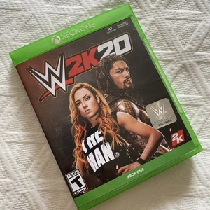 Microsoft Xbox One WWE 2k20 Video Game Tested Working  - Picture 1 of 3