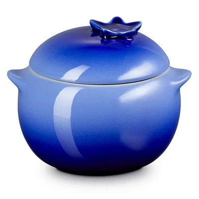TATUNG New LE CREUSET Stoneware Fruit & Vegetable Mini Cocotte -Blueberry 600ml