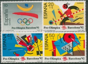Spanien 1988 Olympische Sommerspiele´92 Barcelona 2844/47 postfrisch - Picture 1 of 1