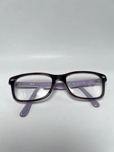 Ray-Ban RB1531 3700 Kids Eyeglasses Frames Only Tortoise Purple Pink 48-16-130 - Picture 1 of 5