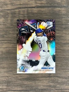 2025 Bowman Chrome Adios Insert Mookie Betts Dodgers #AD-15 DODGERS - Picture 1 of 2