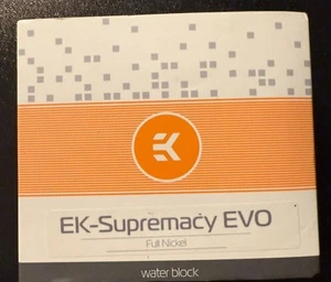 CPU EKWB EK-SUPREMACY EVO NICKEL PLEXI - Photo 1/8