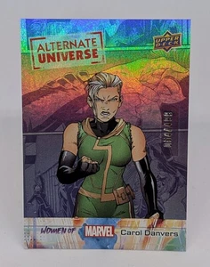 2024 Upper Deck Women of Marvel Alternate Universe /499 Carol Danvers Rogue - Bild 1 von 2