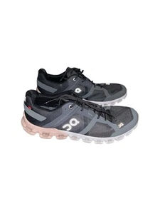 On Cloud Cloudflow Gray Pink Lace Up Athletic Running Sneakers Women’s Size 9 - Picture 1 of 7