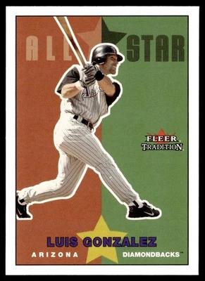 2003 Fleer Tradition Update Luis Gonzalez Arizona Diamondbacks #U258 - Image 1 of 2