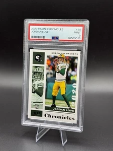 2020 PANINI CHRONICLES JORDAN LOVE PSA 9 MINT 🔥 - Picture 1 of 2