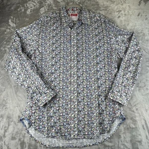 Robert Graham The Freshly Laundered Shirt Mens XL Loud Print Colorful (1260) - Picture 1 of 13