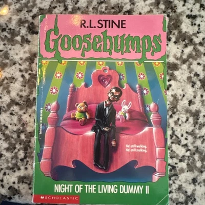 Goosebumps #31 Night of the Living Dummy II 2 1st Printing First Edition No UPC - Imagem 1 de 4