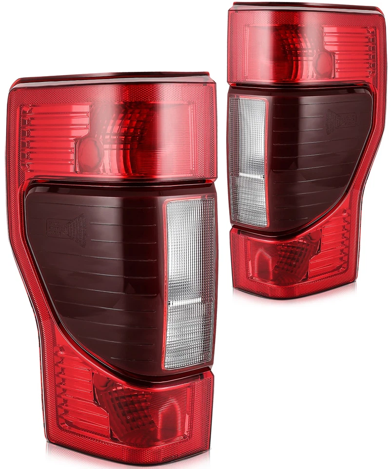 Left+Right Taillights Assembly Red For 2022-2020 Ford F-250 F350 F450 Super Duty - Image 1 of 4