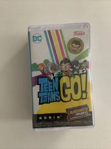 Funko DC Teen Titans Go! Robin Action Figure Blockbuster Rewind Chase? - Picture 1 of 4