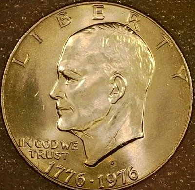 🔥TYPE-2  1776-1976-D BICENTENNIAL EISENHOWER DOLLAR DDO-001  VARIETY w/ FBL - Image 1 of 4