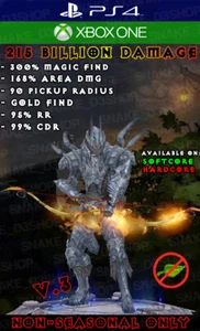 Diablo 3 - PS4/5 - Xbox One - Modded Primal - Unhallowed V.3 - 215B DMG - 99%CDR - Picture 1 of 5