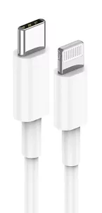 Fast Charger Cable 6ft, USB Type C/Lightning MFi Certified for iPhone - Picture 1 of 4