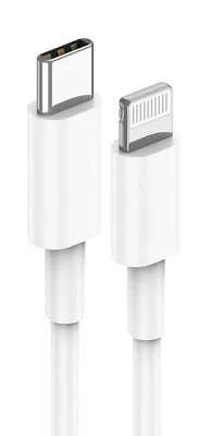 Fast Charger Cable 6ft, USB Type C/Lightning MFi Certified for iPhone - Image 1 of 4