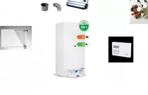 Kombitherme Gastherme Wandtherme 28 kW CXE.AA Wasser + Heizung Komplettset - Bild 1 von 2