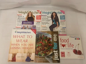 5x Mixed Weight Watchers Books What to Wear Food for Life Just for Me - Picture 1 of 3
