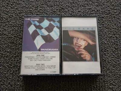 VINTAGE THE CARS SELF TITLED DEBUT/PANORA CASSETTE LOT/ELEKTRA/EXCELLENT COND.  - Image 1 of 4