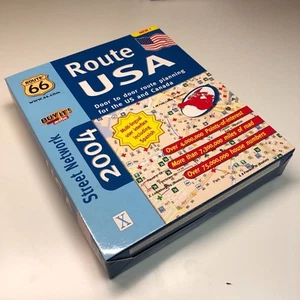 Vintage - Route 66 USA Software - Mac OS CD-ROM - 2004 - Picture 1 of 3