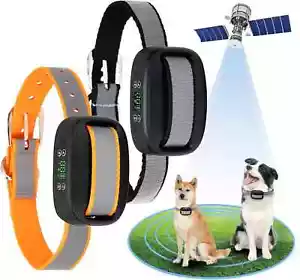 WIEZ D020 GPS Pet Electronic Wireless Dog Fence $245 MSRP Range 65-3281ft 2 Pack - Picture 1 of 7