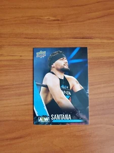 2021 Upper Deck AEW All Elite Wrestling 1st Edition Base #52 - Santana - Picture 1 of 2
