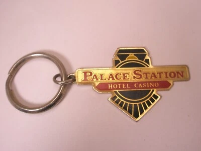 Palace Station Hotel & Casino Las Vegas Vintage Key Chain kc31 - Image 1 of 4