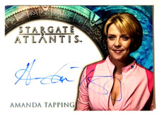 Stargate Atlantis Season 2 Multi Case Incentive Autograph Card Amanda Tapping