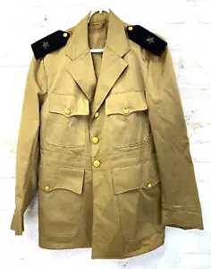 Vintage US Navy Officers Khaki Dress Jacket - Picture 1 of 5