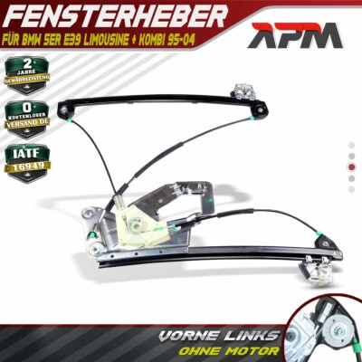 Fensterheber Elektrisch Vorne Links für BMW 5 5er E39 1997-2004 Kombi&Limousine - Bild 1 von 4