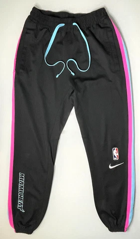 Nike NBA Miami Heat VICE City Edition South Beach Pants Size S Cover