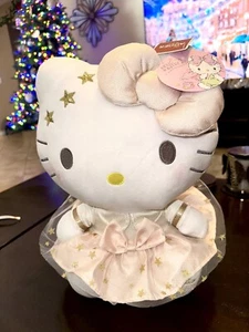 Hello Kitty Pink Dress 12 Inch Plush Figure NEW Toys Aoger - Picture 1 of 4