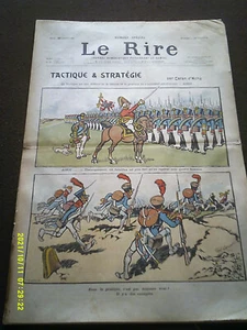 REVUE LE RIRE 1897 NUMERO SPECIAL TACTIQUE ET STRATEGIE PAR CARAN D ACHE - Imagen 1 de 9