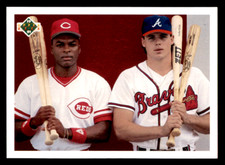 1991  Upper Deck Final Edition Reggie Sanders / Ryan Klesko DS, CL #1F