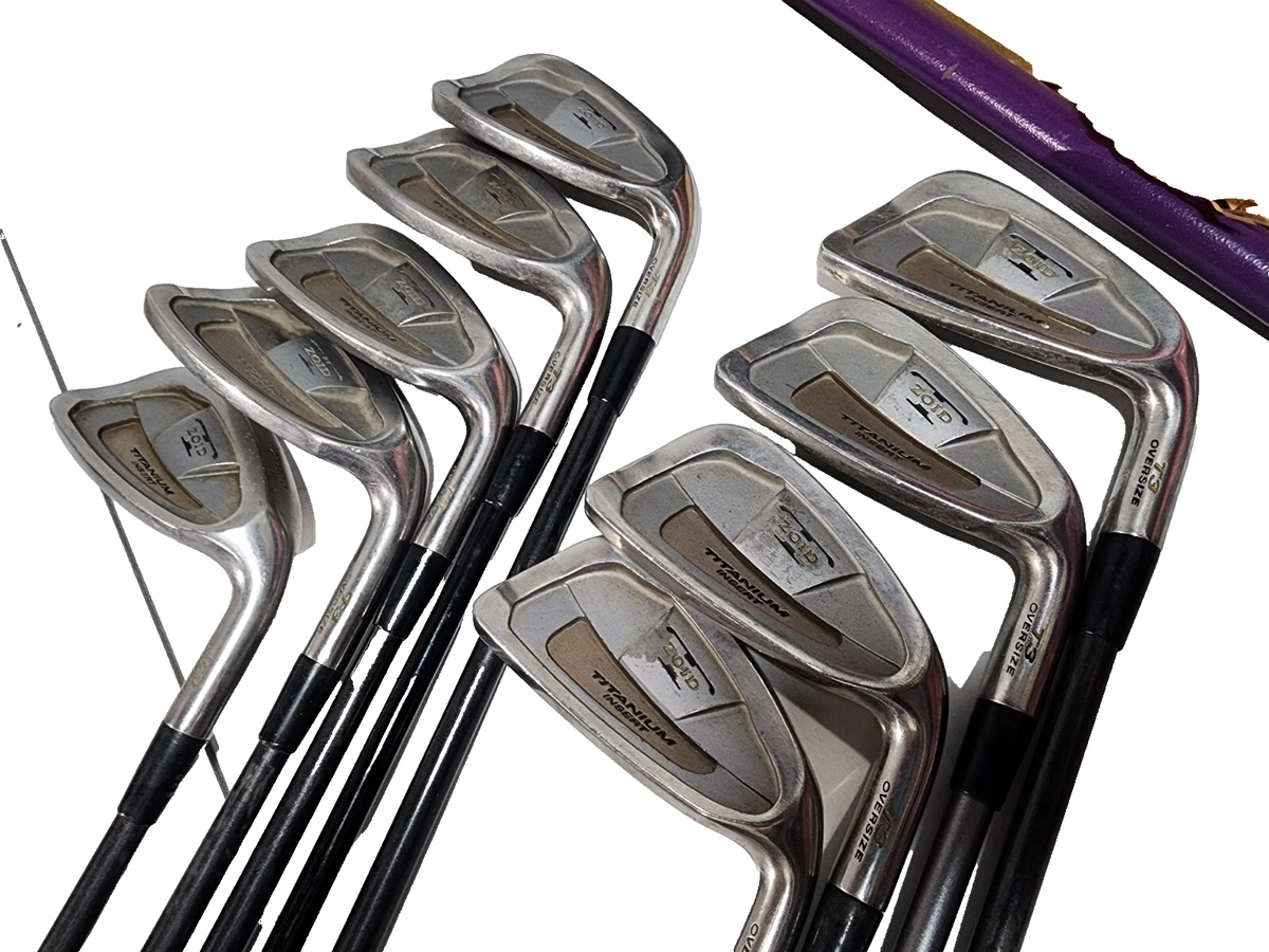 Mizuno Golf T-ZOID T3 OVERSIZE Titanium Insert Iron Set 3-PW9
