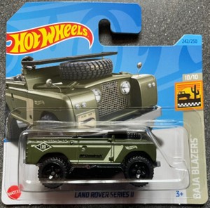 Hot Wheels Land Rover Series LL 2 Low Blazers 242/250 2023 242/250 NEW & ORIGINAL PACKAGING