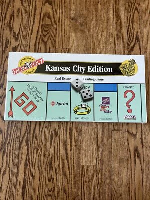 Monopoly Kansas City Edition Official USAopoly Board Game 1997 NEW SEALED KC MO - Image 1 of 4
