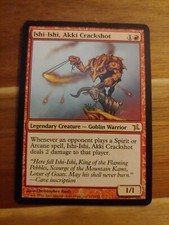 MTG Betrayed of Kamigawa 1x Ishi-Ishi, Akki Crachshot EX
