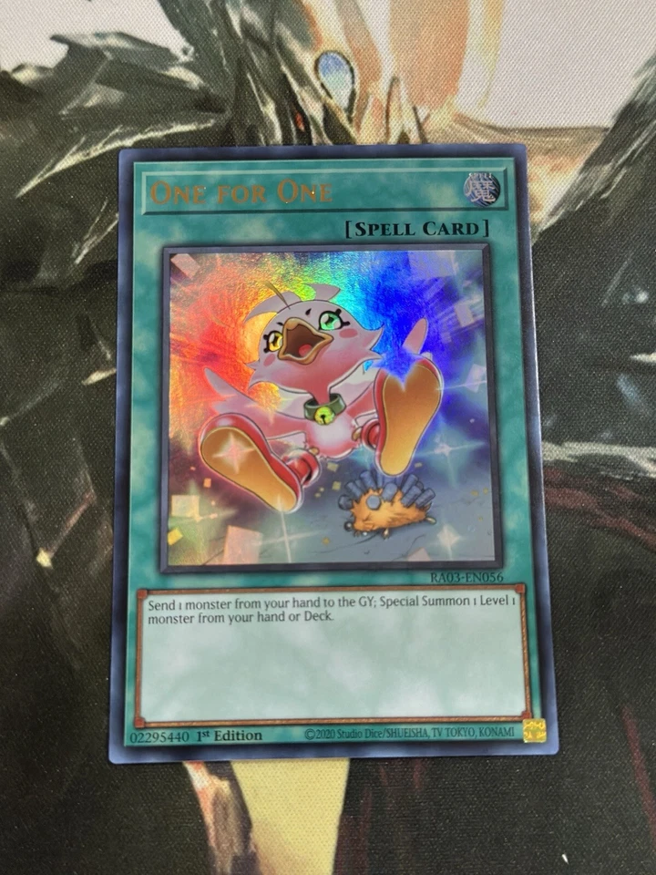 Yugioh One for One (arte antiguo) ultra raro RA03 Foto 1 de 1