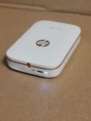 HP X7N07A Sprocket 100 Portable Pocket Photo Printer Zink Zero Ink - Image 1 of 4