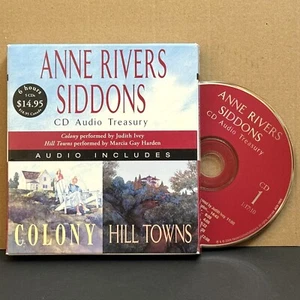 Anne Rivers Siddons COLONY & HILL TOWNS Hörbuch CD 5 Compact Discs GEKÜRZT - Bild 1 von 5