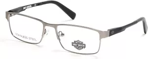 Harley Davidson HD0146T Gunmetal 009 Metal Optical Eyeglasses Frame 49-15-130 RX - Picture 1 of 1