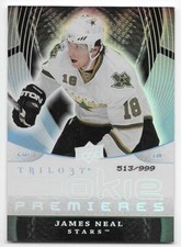 08/09 UPPER DECK TRILOGY ROOKIES RC Hockey /999 /499 (#101-175) U-Pick From List