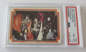 1980 DONRUSS KISS AUCION CARD SERIES 3 CARD 44 AUSTRALIAN SET GRADED PSA 8 - Picture 1 of 3