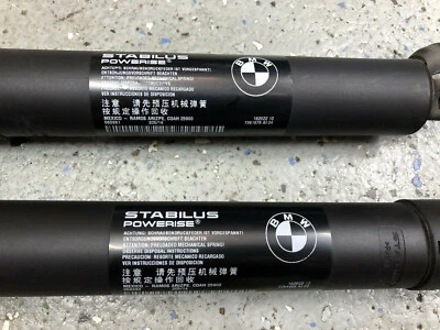 JUEGO DE PUNTALES AMORTIGUADORES PUERTA LEVADIZA PUERTA TRASERA MALETERO BMW X5 2014-2018 Foto 1 de 4