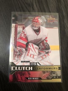 2007-08 UD SERIE 2 TWO CLUTCH PERFORMERS 07/08 DOMINIK HASEK RED WINGS #CP4