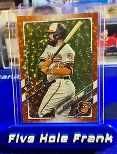 2021 Topps Series 2 Renato Nunez Orange Foil SP /299 #409 - Imagen 1 de 3