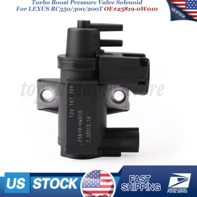 Electroválvula de presión Turbo Boost 25819-0W010 para LEXUS NX200T/300 RC350/300 Foto 1 de 4